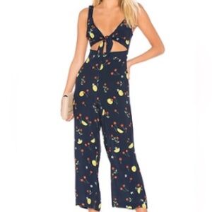 Capulet Navy Floral Jumpsuit